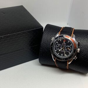 Extree 1913 Men's Black Band Analog Black Dial Quartz Genuine Wrist Watch Ga134